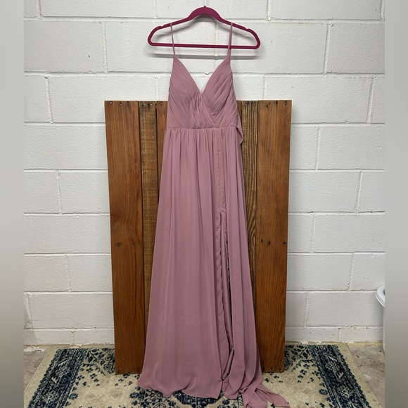 Azazie Dresses & Skirts - Azazie Gracie Vintage Mauve bridesmaid dress